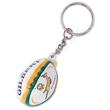 South Africa Springboks Rugby Ball Keychain